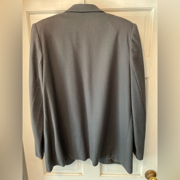 Vintage Sag Harbor Gray Wool Blazer/Jacket Women’s Sz 14 - Picture 2 of 9